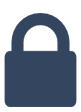 Display padlock symbol