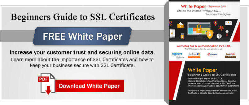 Beginners Guide to SSL Certificate